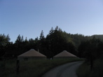 the yurts